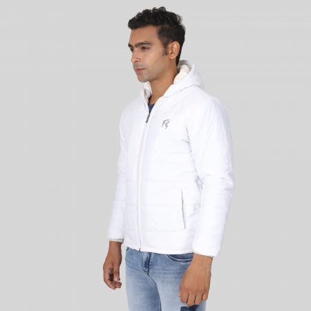 Buy Men's White Sleeveless Faux Fur Jacket Online at Sassafras